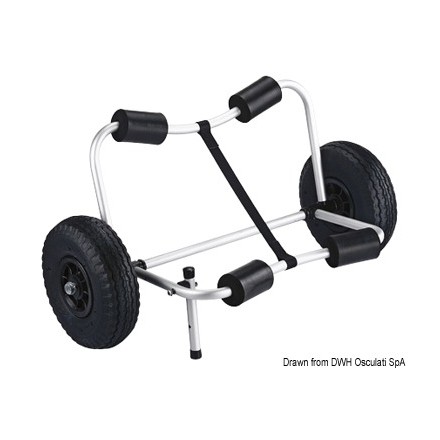 Chariot trolley pliable