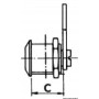 Serrure cylindrique étanche 30mm